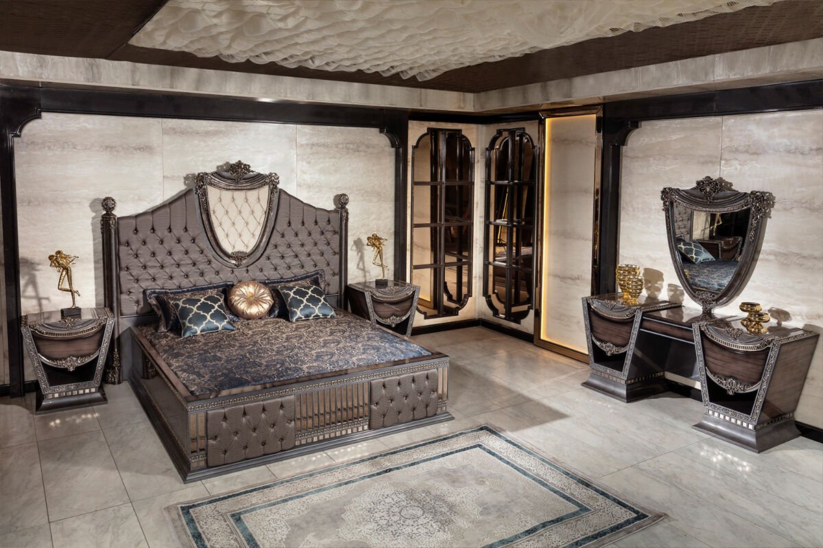 Queen Klasik Yatak Odası