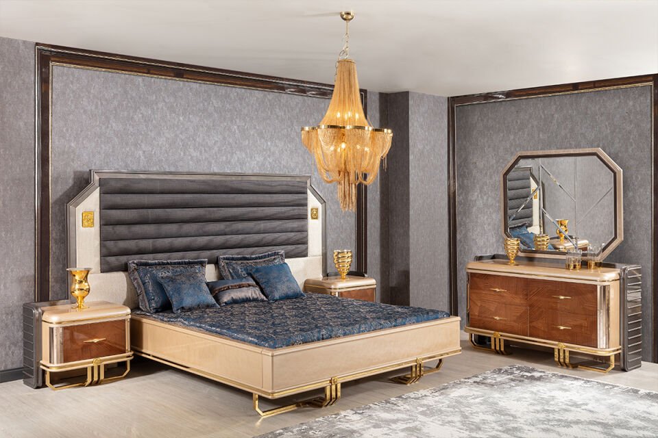 Versace Lüks Yatak Odası