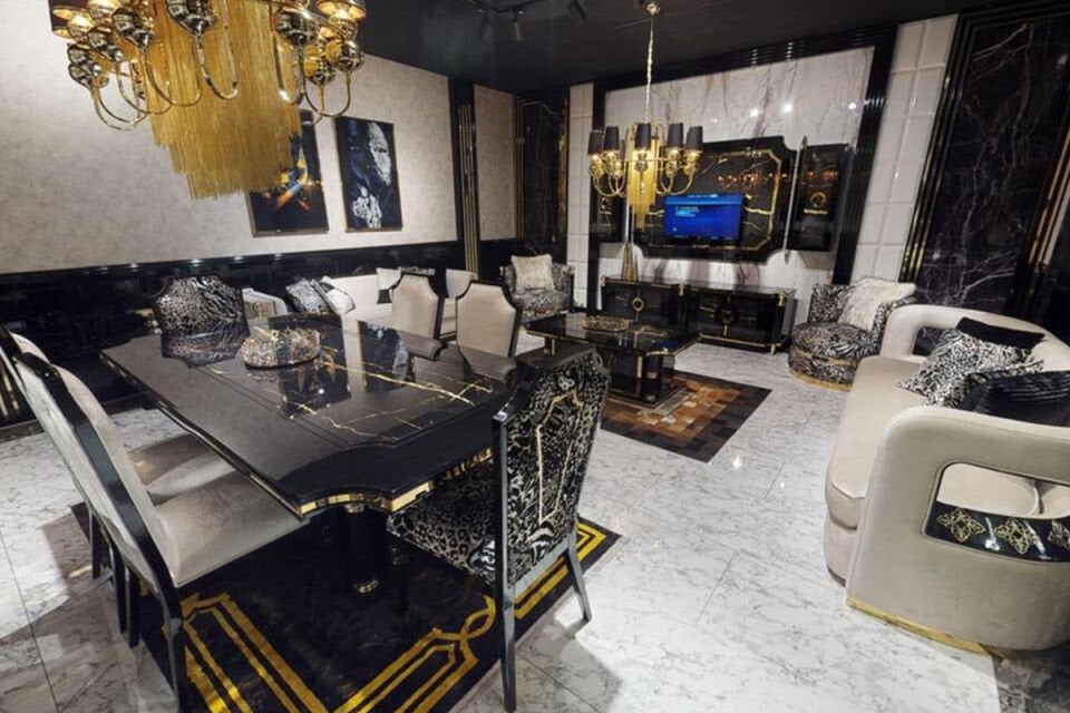 Cavalli Lüks Yemek Odası