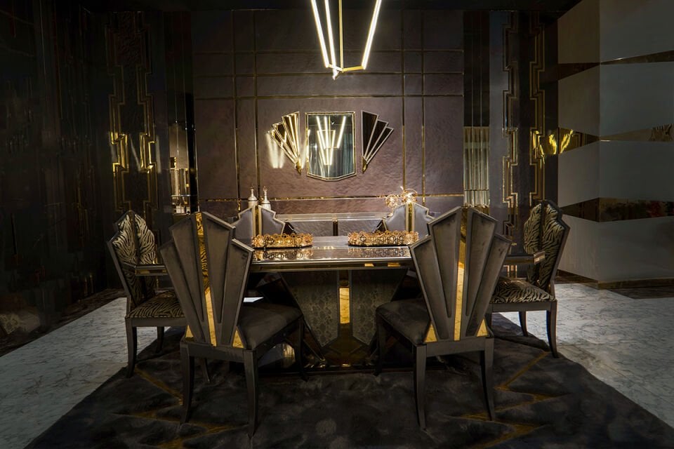 Polar Luxury Dining Room