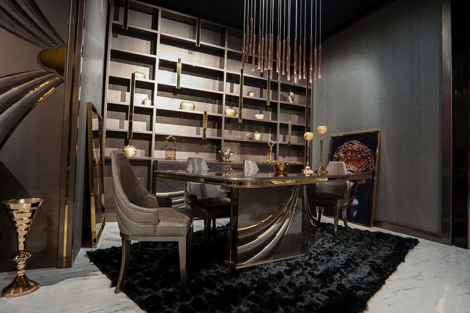 Shawl Luxury Dining Room