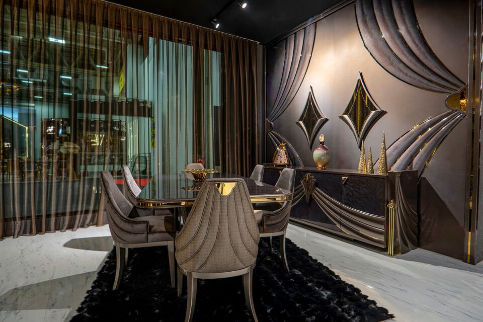 Shawl Luxury Dining Room