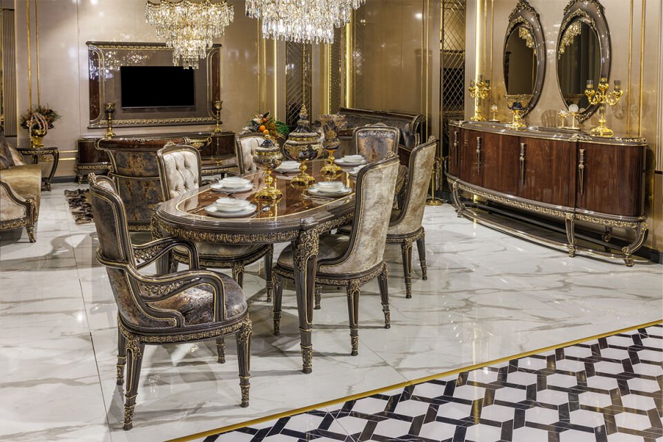 Elegence Klasik Yemek Odası