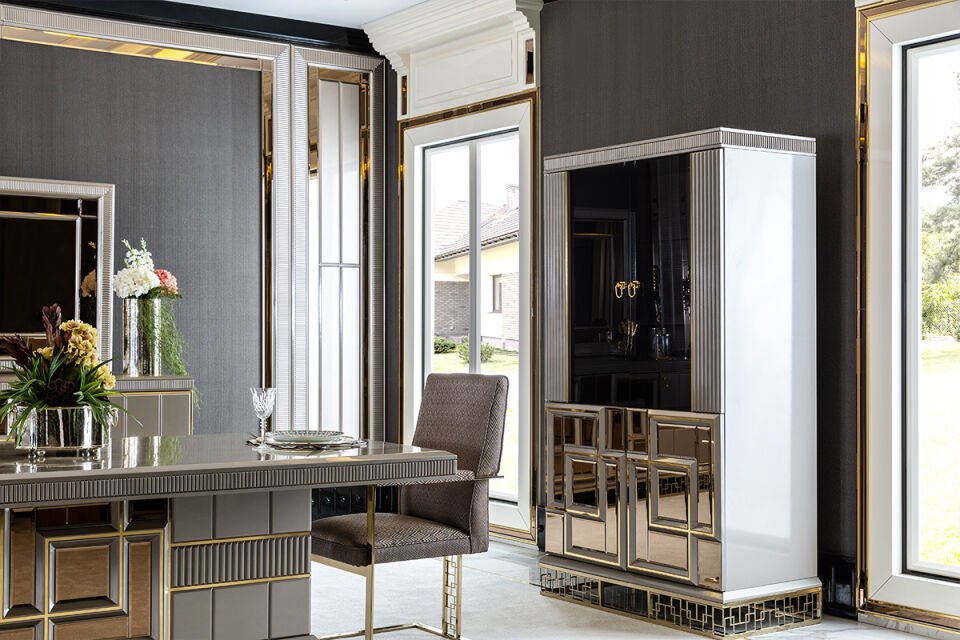 Versace Lüks Yemek Odası