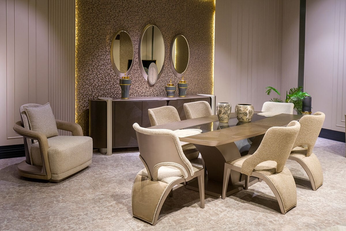 Fendi Modern Yemek Odası