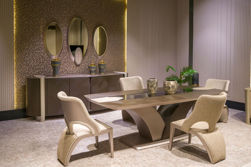 Fendi Modern Yemek Odası