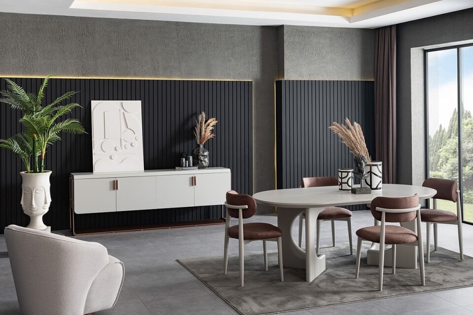 Dubai Modern Yemek Odası