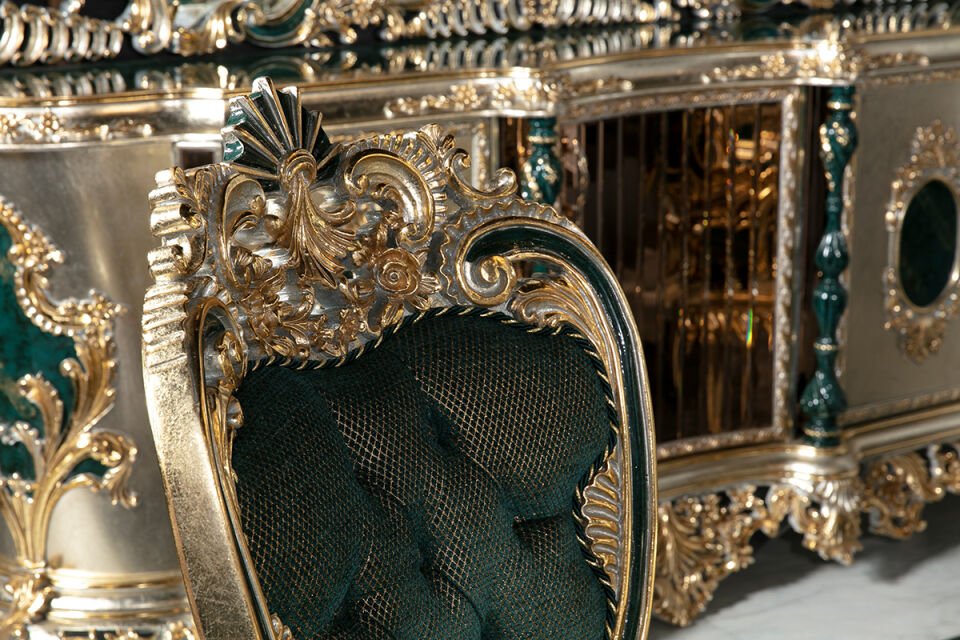 Emperor Green Classic Dining Room