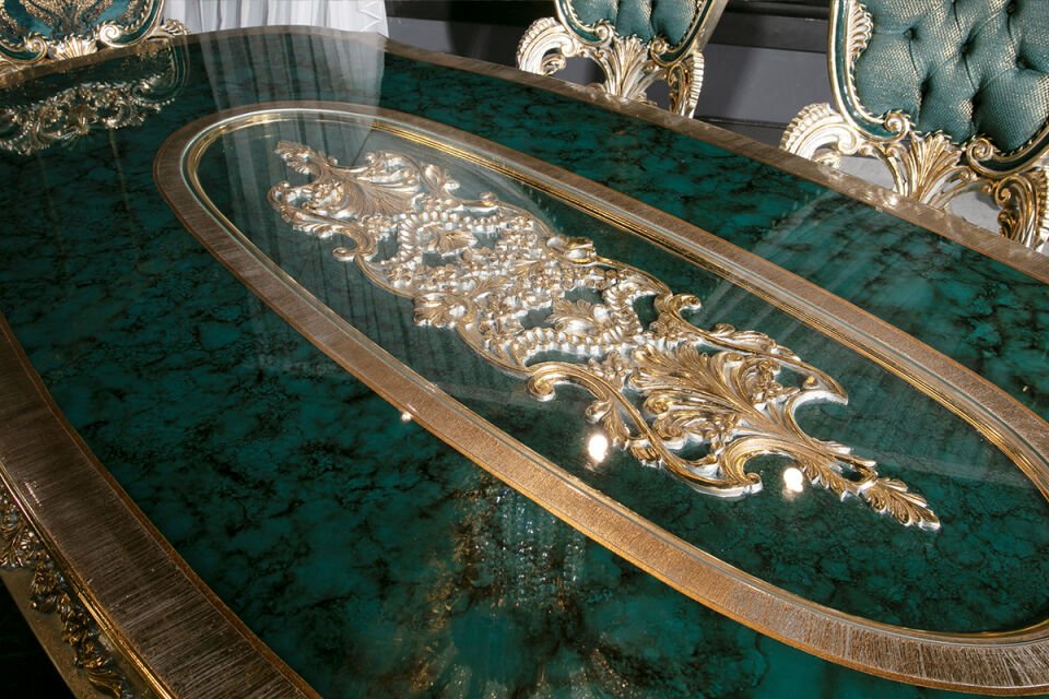 Emperor Green Classic Dining Room