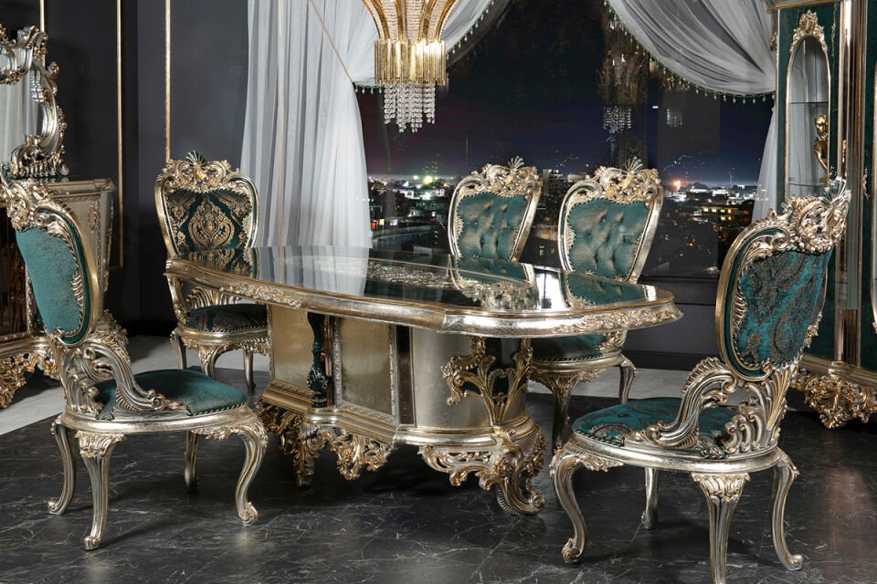 Emperor Green Classic Dining Room