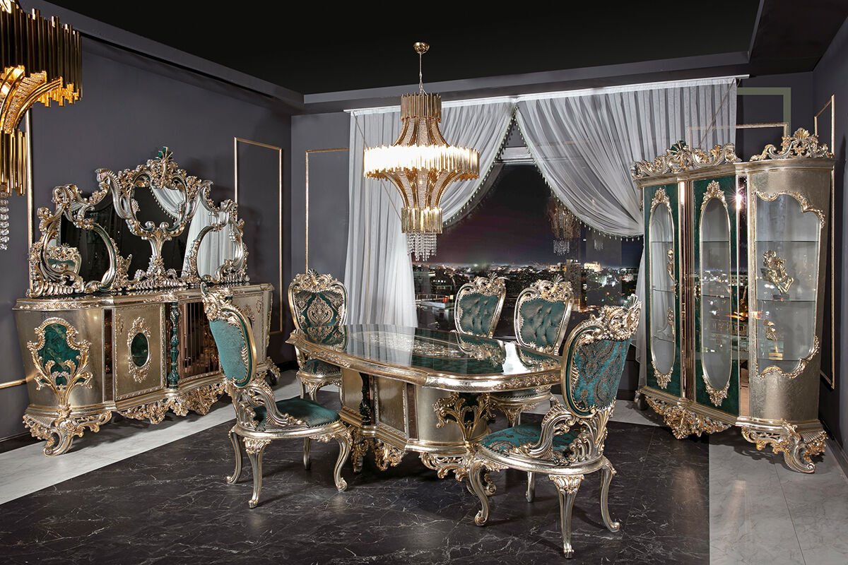 Emperor Green Classic Dining Room