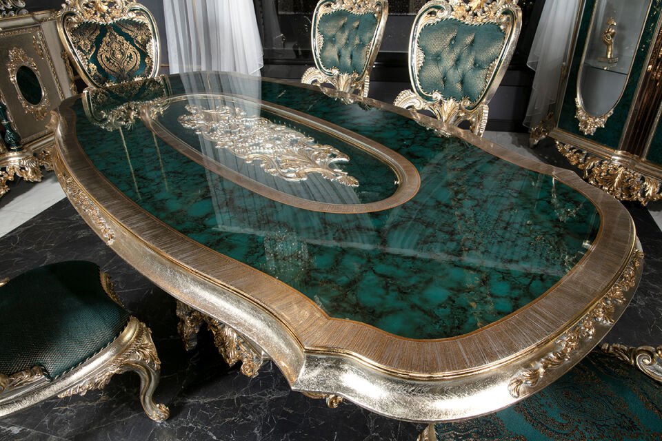 Emperor Green Classic Dining Room