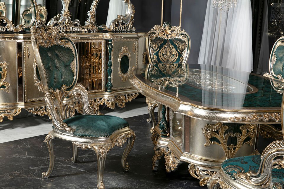Emperor Green Classic Dining Room