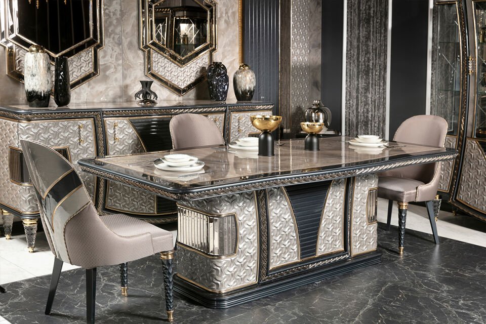 Krystal Lüks Yemek Odası