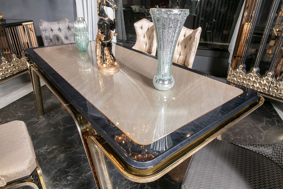 Mercan Altın Lüks Yemek Odası