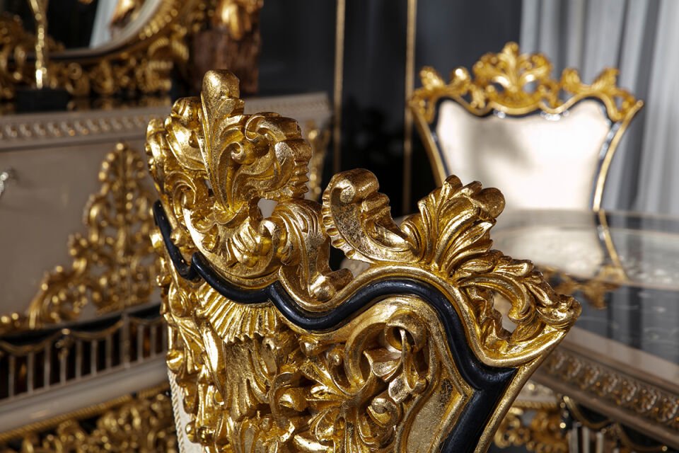 Tac Mahal Mavi Klasik Yemek Odası