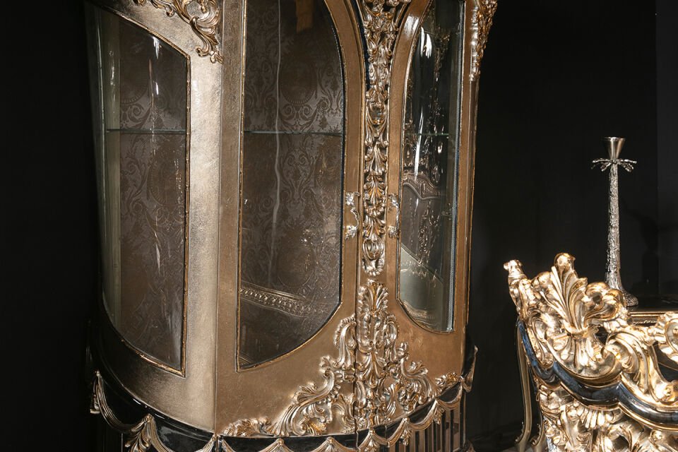 Tac Mahal Yeşil Klasik Yemek Odası