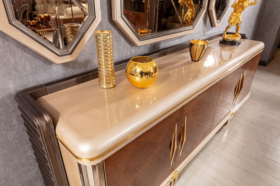 Versace Lüks Yemek Odası