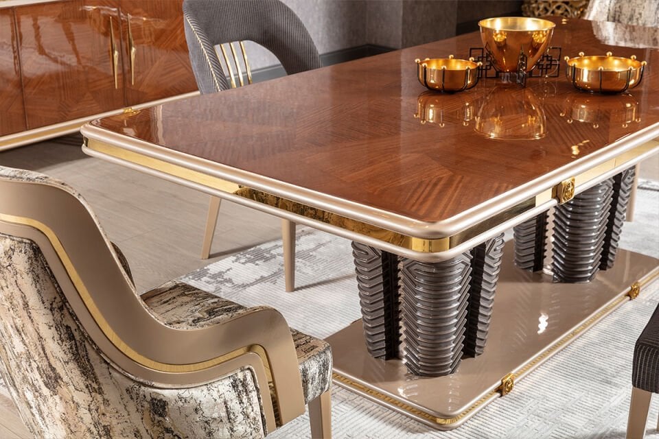 Versace Lüks Yemek Odası