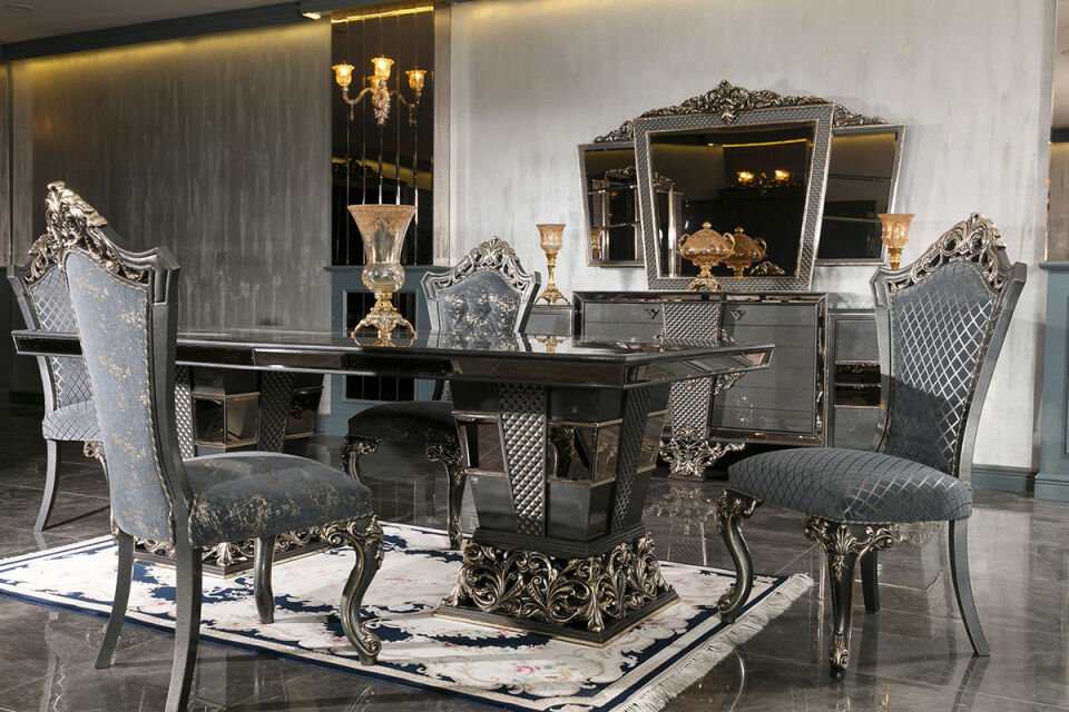 Zümrüt Klasik Yemek Odası