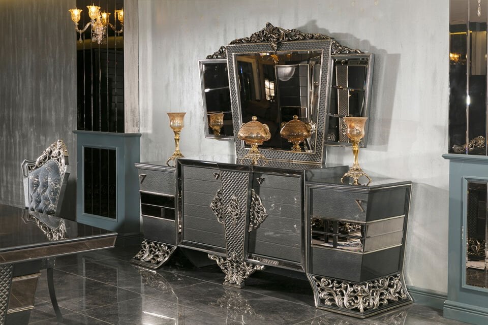 Zümrüt Klasik Yemek Odası