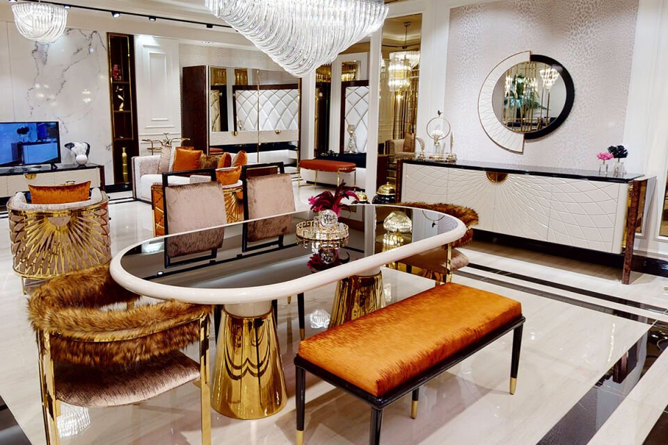 Dior Lüks Yemek Odası