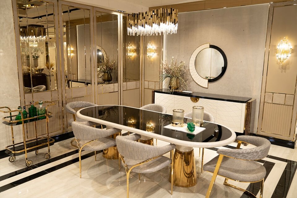 Dior Lüks Yemek Odası