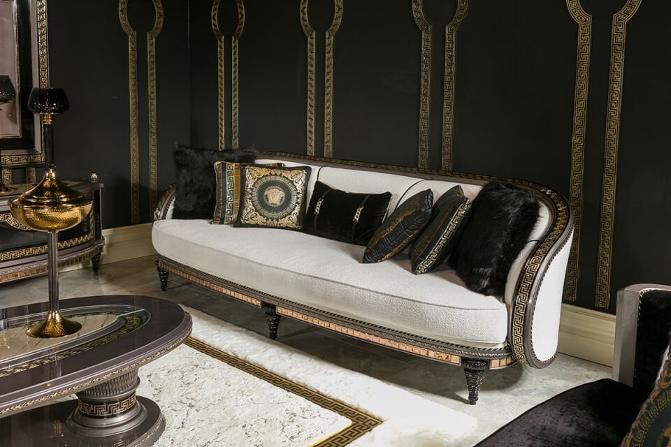 Versace Lüks Koltuk Takımı