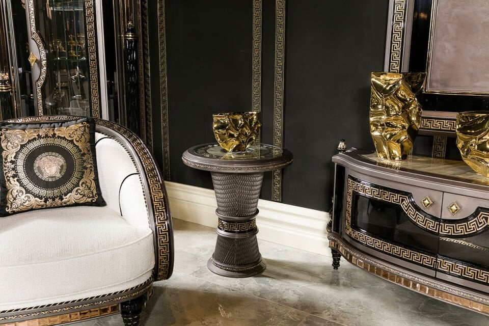 Versace Lüks Koltuk Takımı