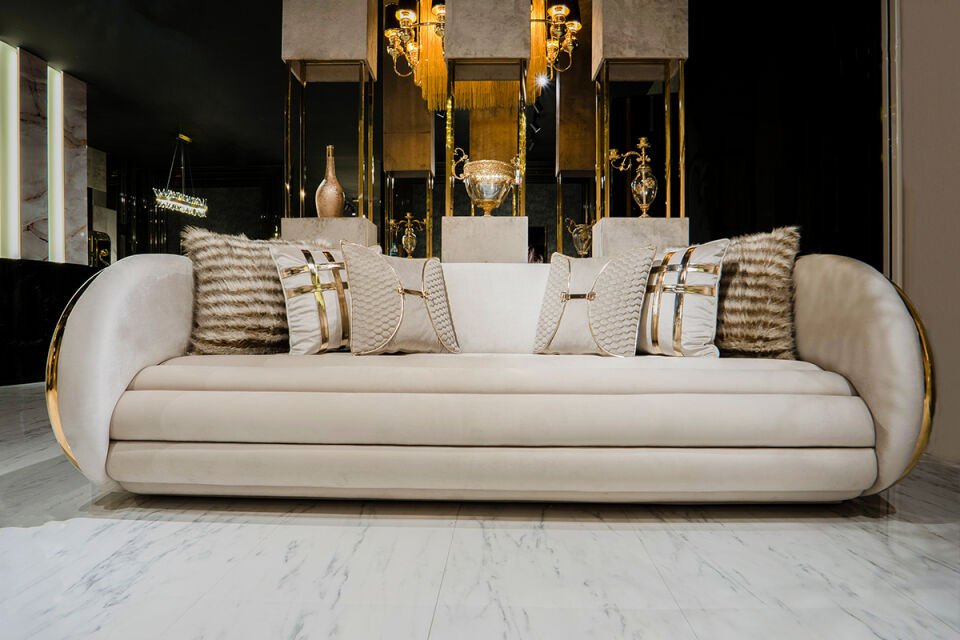 Biegsames Luxus-Sofa-Set