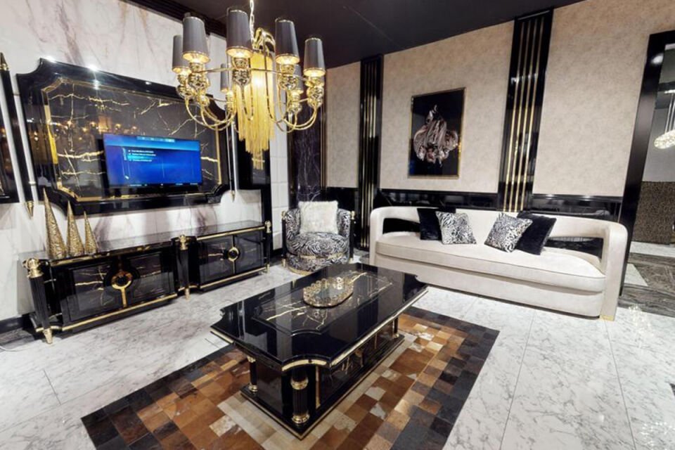 Cavalli Lüks Koltuk Takımı