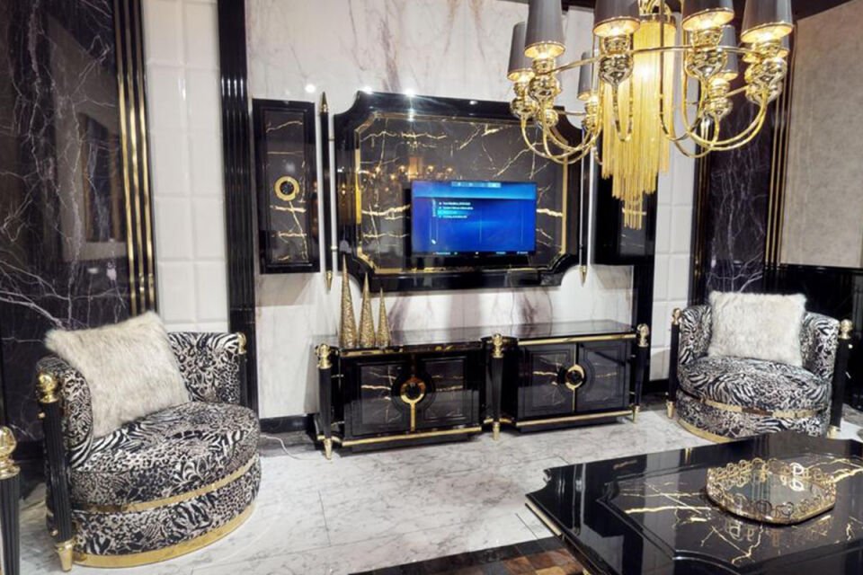 Cavalli Lüks Koltuk Takımı