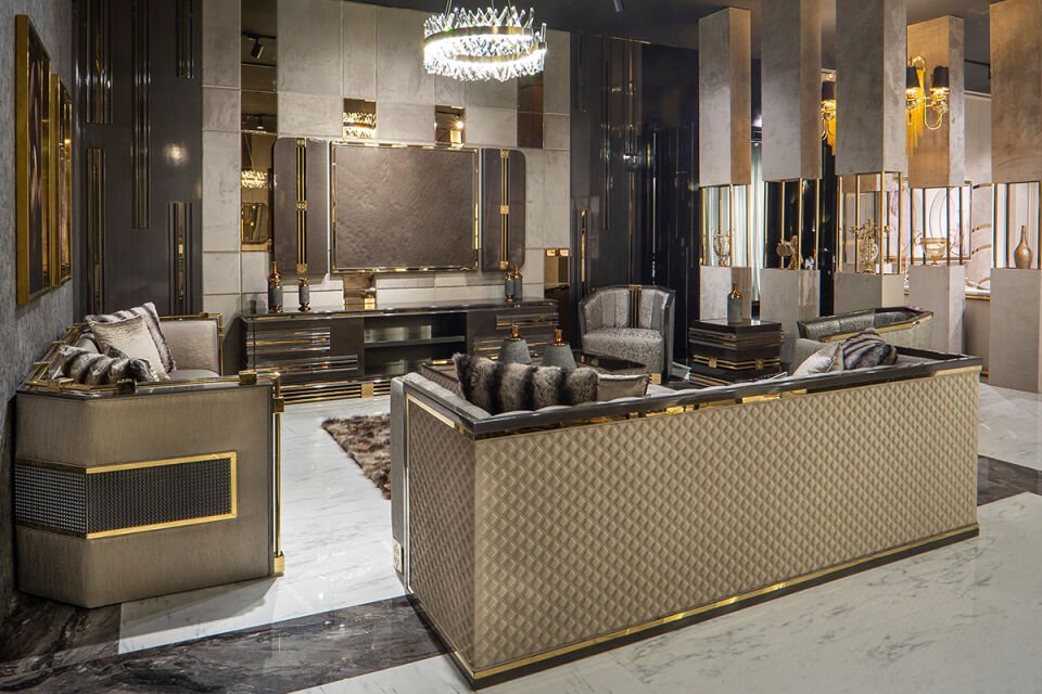 Mustang Luxury Sofa Set