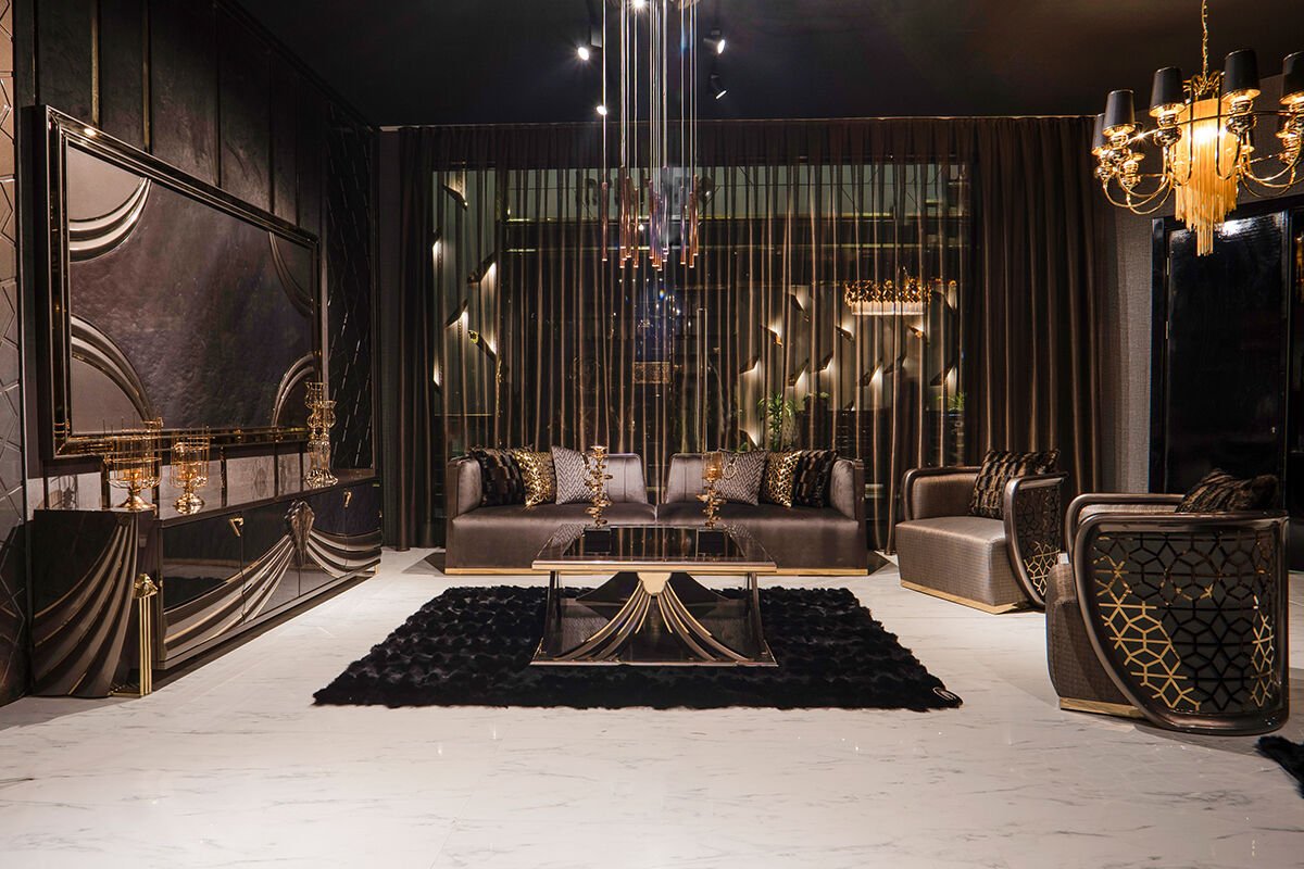 Shawl Luxury Sofa Set