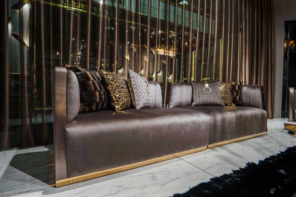 Shawl Luxury Sofa Set