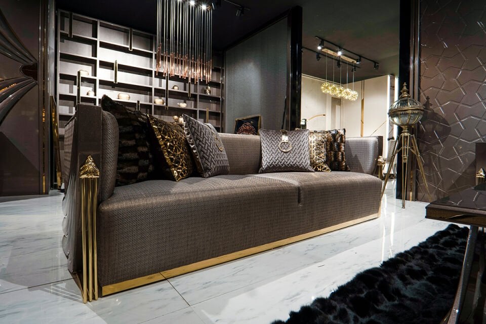 Shawl Luxury Sofa Set