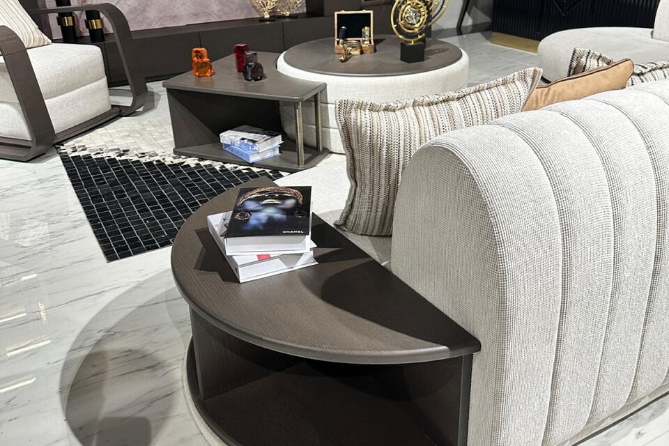 Aqua Modernes Sofa-Set
