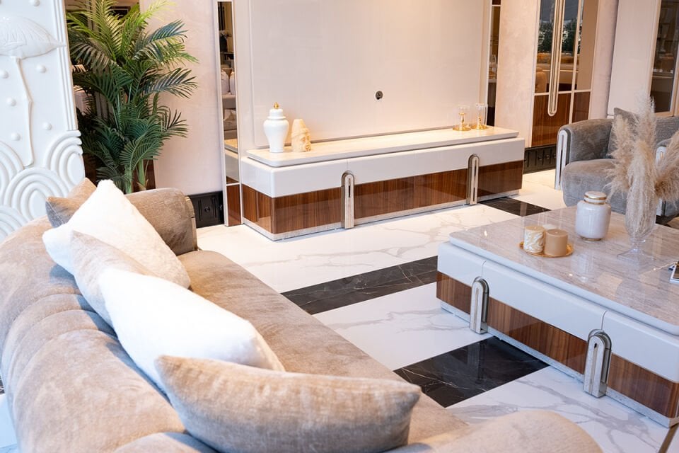 Modena Modern Sofa Set