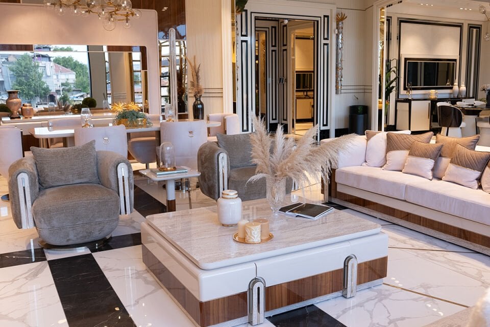 Modena Modern Sofa Set
