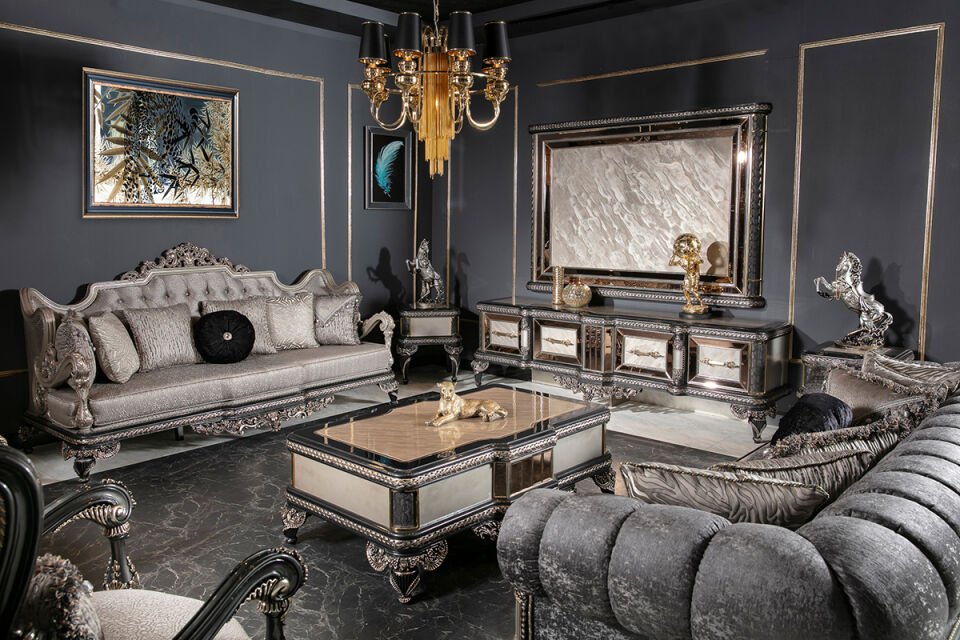 Inci Classic Sofa Set