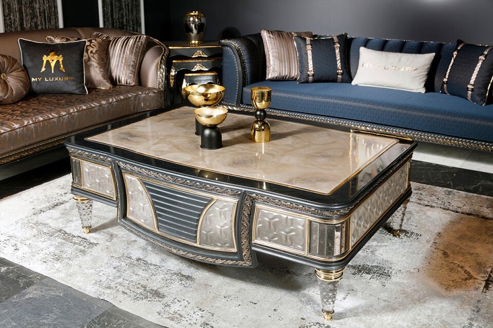 Krystal Luxury Sofa Set