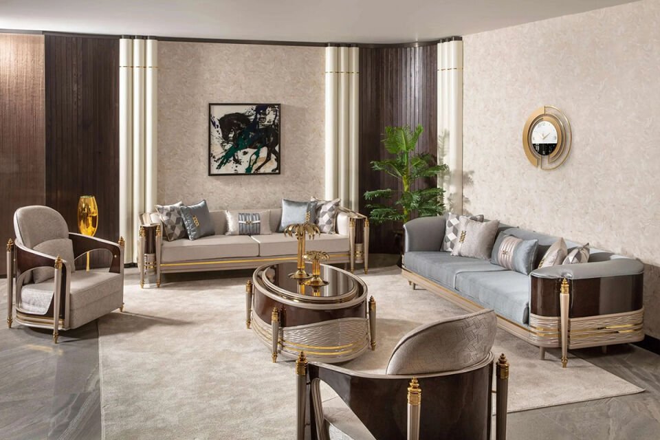 Elissa Luxury Sofa Set