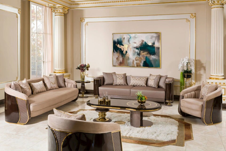 Lusetta Luxury Sofa Set