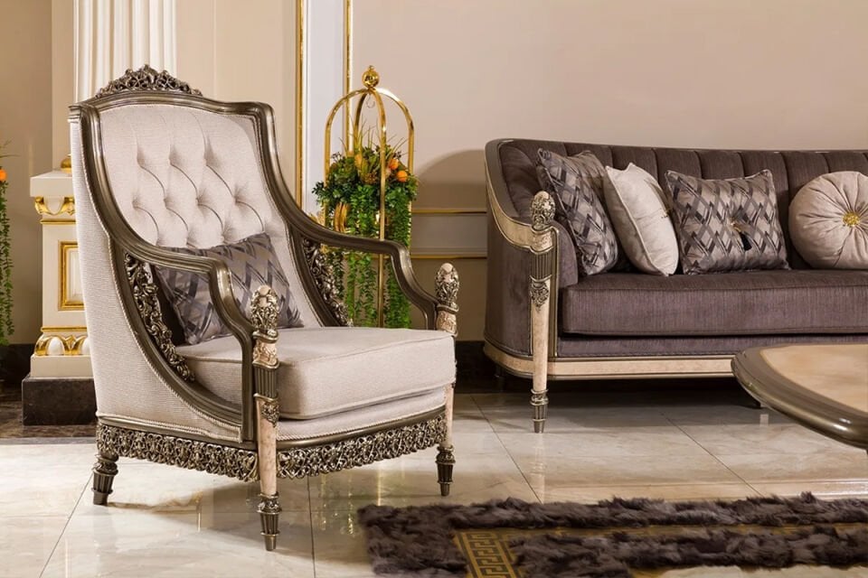 Perla Luxury Sofa Set