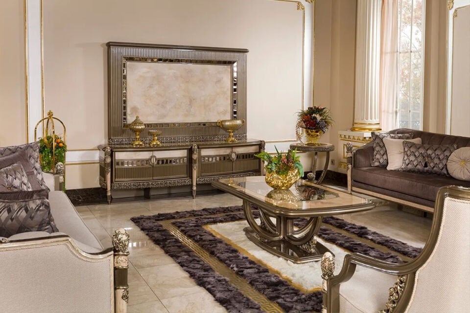 Perla Luxury Sofa Set