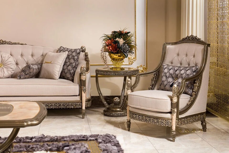 Perla Luxury Sofa Set