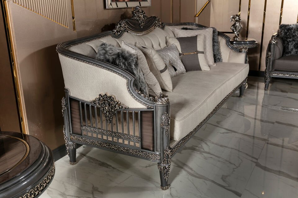 Klassisches Queen-Sofa-Set