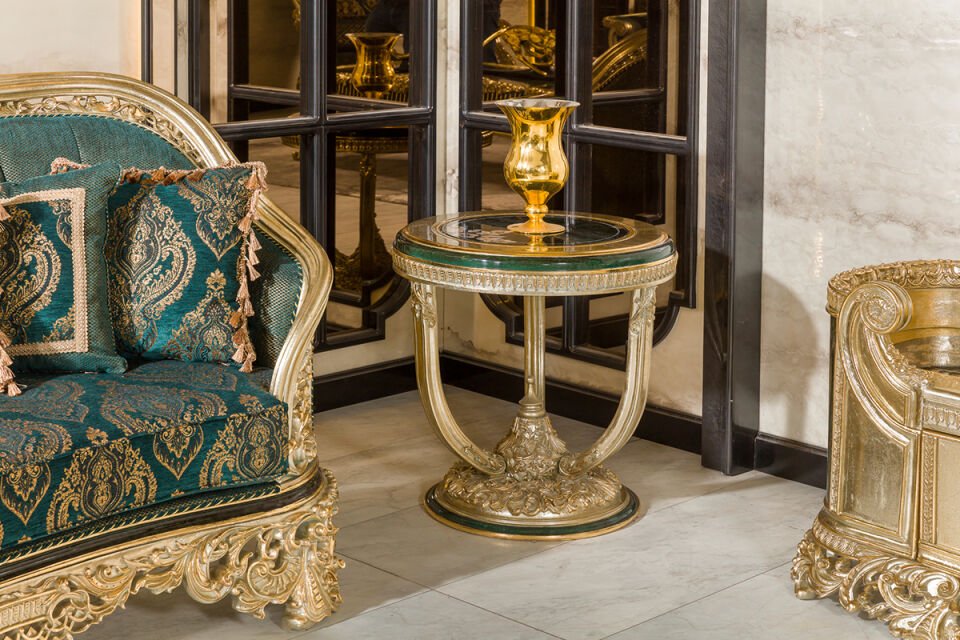 Royal Yeşil Klasik Koltuk Takımı