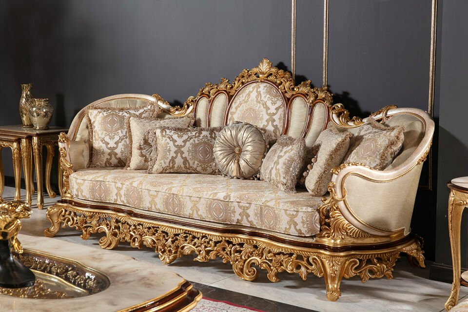 Sehzade Classic Sofa Set