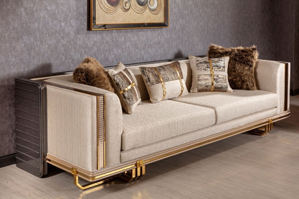 Versace Lüks Koltuk Takımı